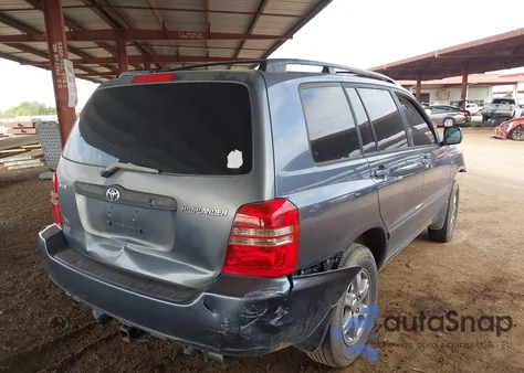 2003 Toyota Highlander V6 из США, поврежденный, VIN JTEGF21A530115970